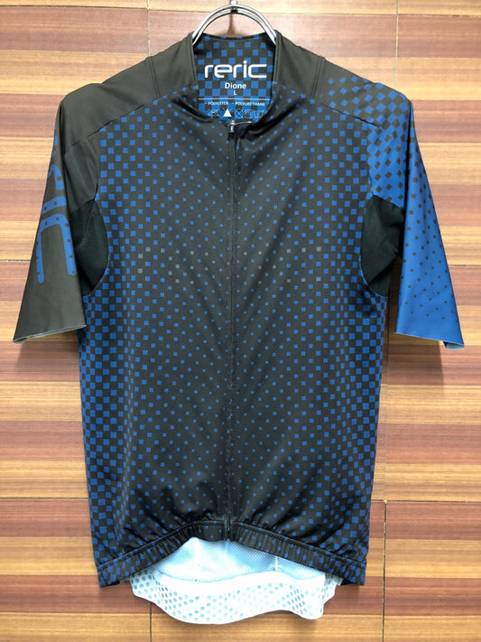 IM099 レリック reric 半袖 サイクルジャージ L ブルー