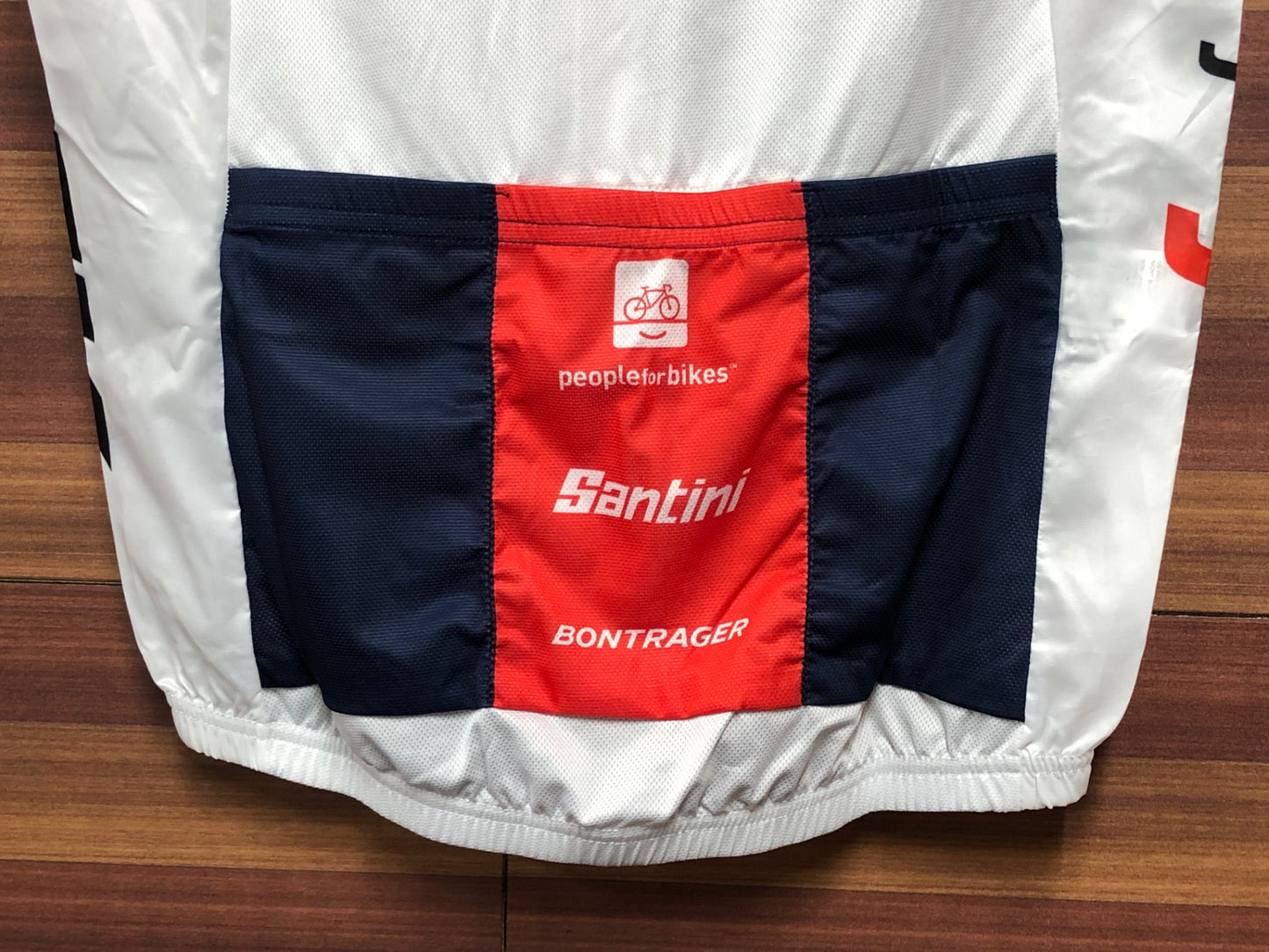 IJ711 サンティーニ SANTINI ジレ 白 セガフレード S