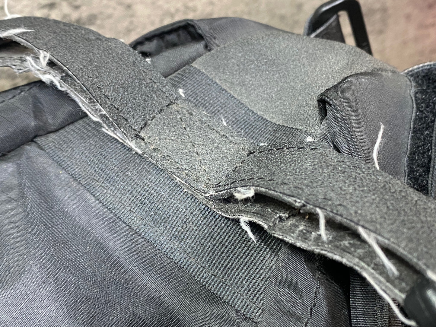 IN294 フェアウェザー FAIRWEATHER SEAT BAG サドルバッグ 黒 ※バンド部分に劣化あり