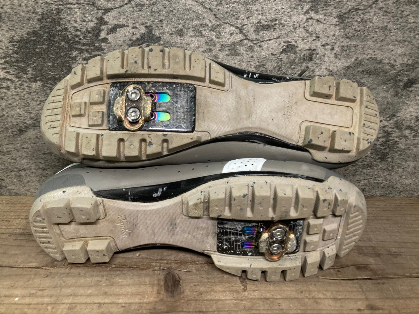 IT839 ラファ Rapha EXPLORE SHOE ビンディングシューズ グレー 白 EU42 SPD