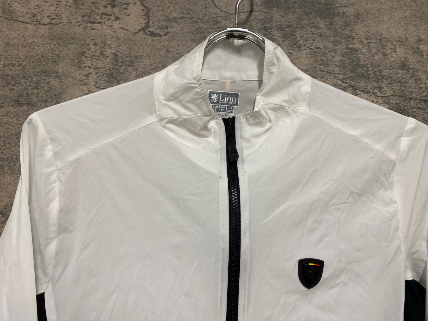 JB709 カペルミュール kapelmuur 長袖 ウィンドブレーカー 白 S