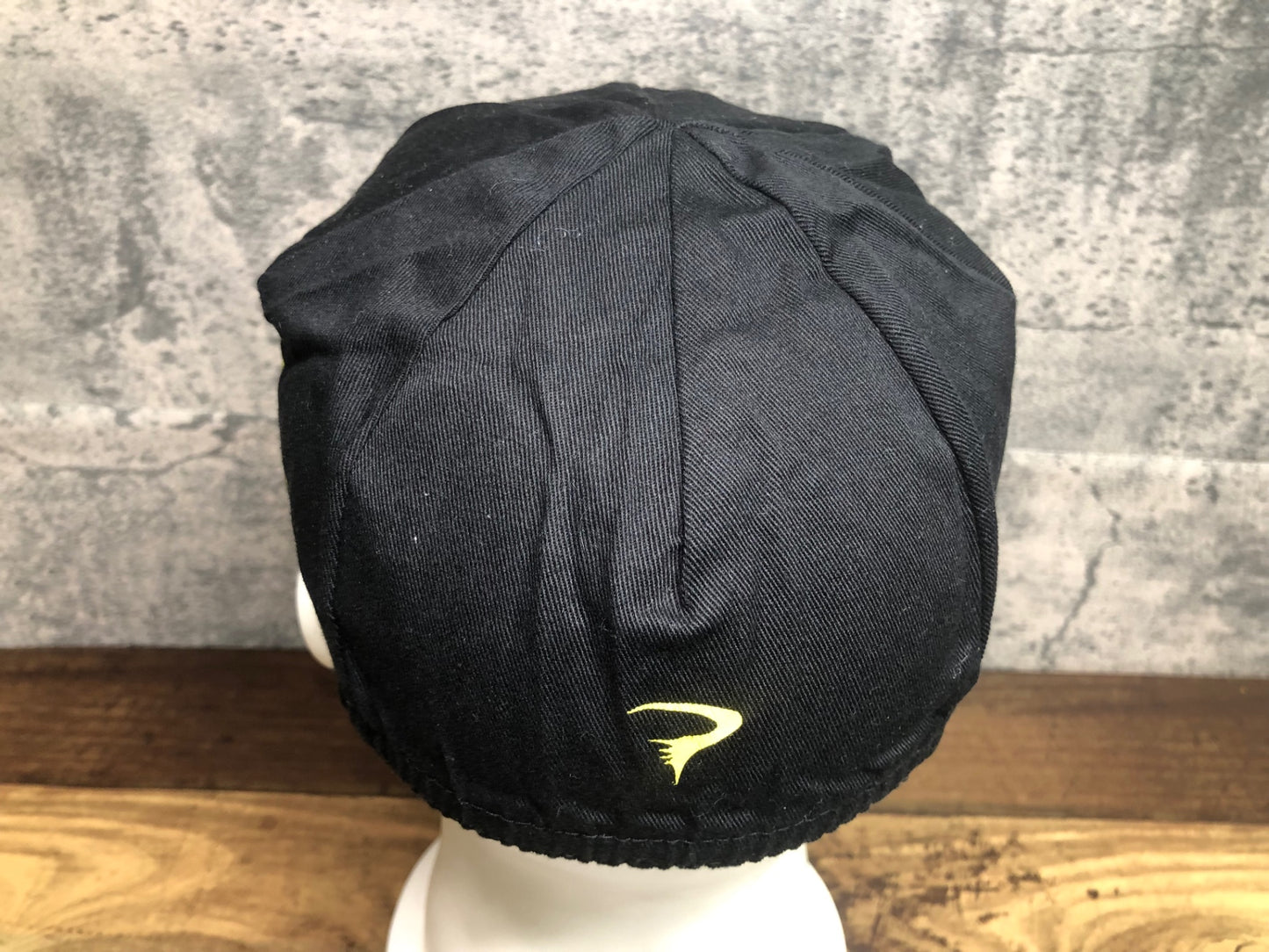 IT287 ラファ Rapha サイクルキャップ 黒 黄 フリーサイズ TEAM SKY