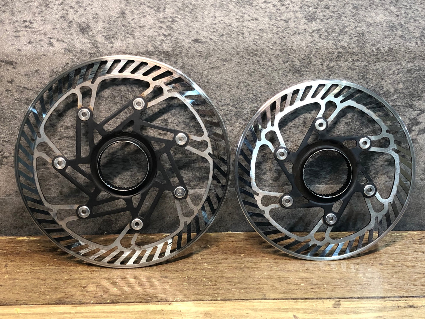 IX491 カンパニョーロ CAMPAGNOLO ディスクローター Φ160 Φ140 2枚セット 板厚1.7mm/1.7mm