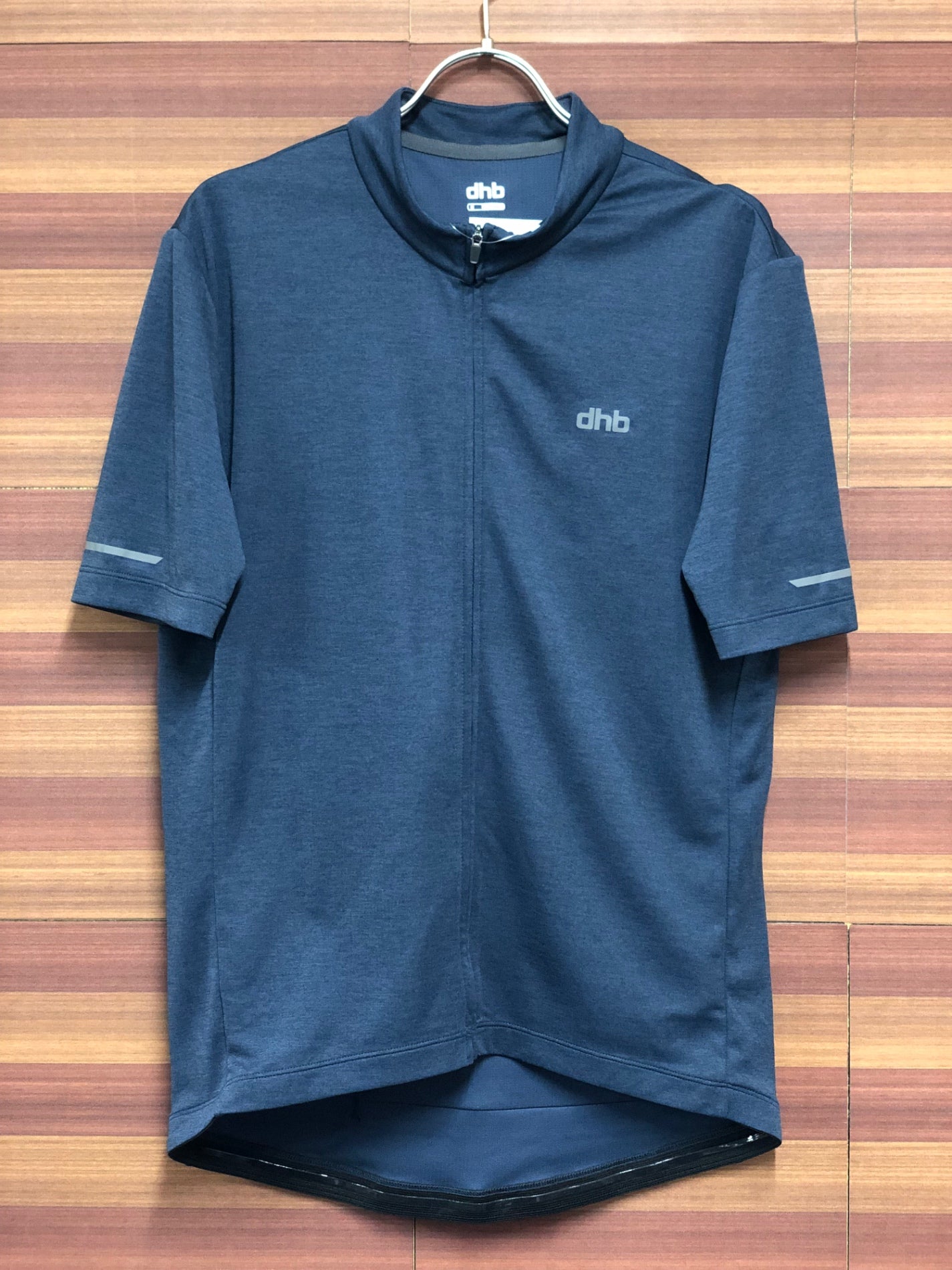 IO223 dhb 半袖サイクルジャージ 紺 M