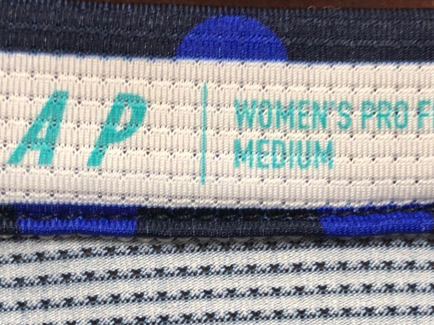 IT815 マープ MAAP WOMEN'S PRO FIT JERSEY 半袖 サイクルジャージ 紺 ピンク 茶 総柄 M レディース