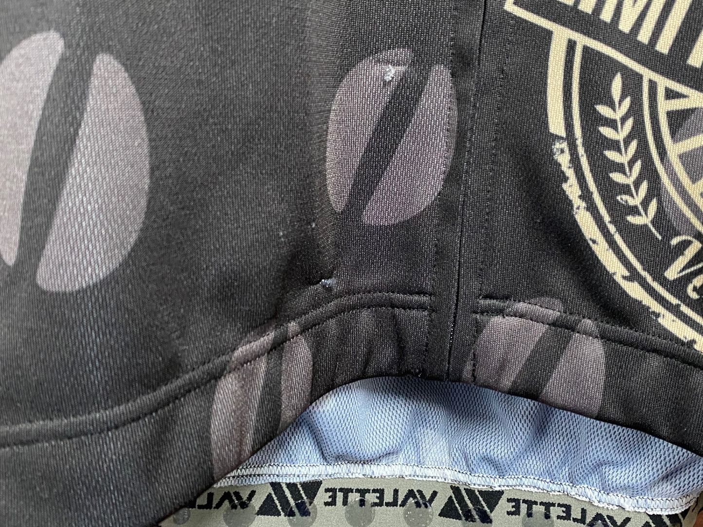 IL800 バレット VALETTE 半袖サイクルジャージ 黒 L ほつれ