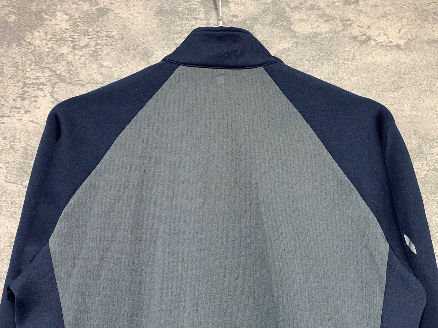 IZ937 モンベル mont-bell サイクルジャージ 長袖 M ネイビーグレー