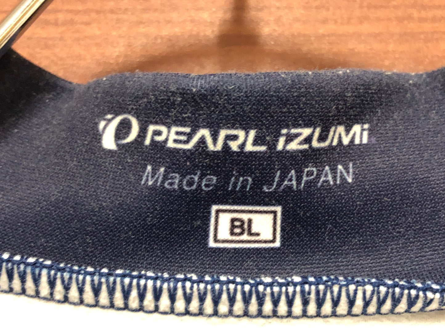 IK649 パールイズミ PEARL iZUMi 長袖 サイクルジャージ 紺 オレンジ BL 裏起毛