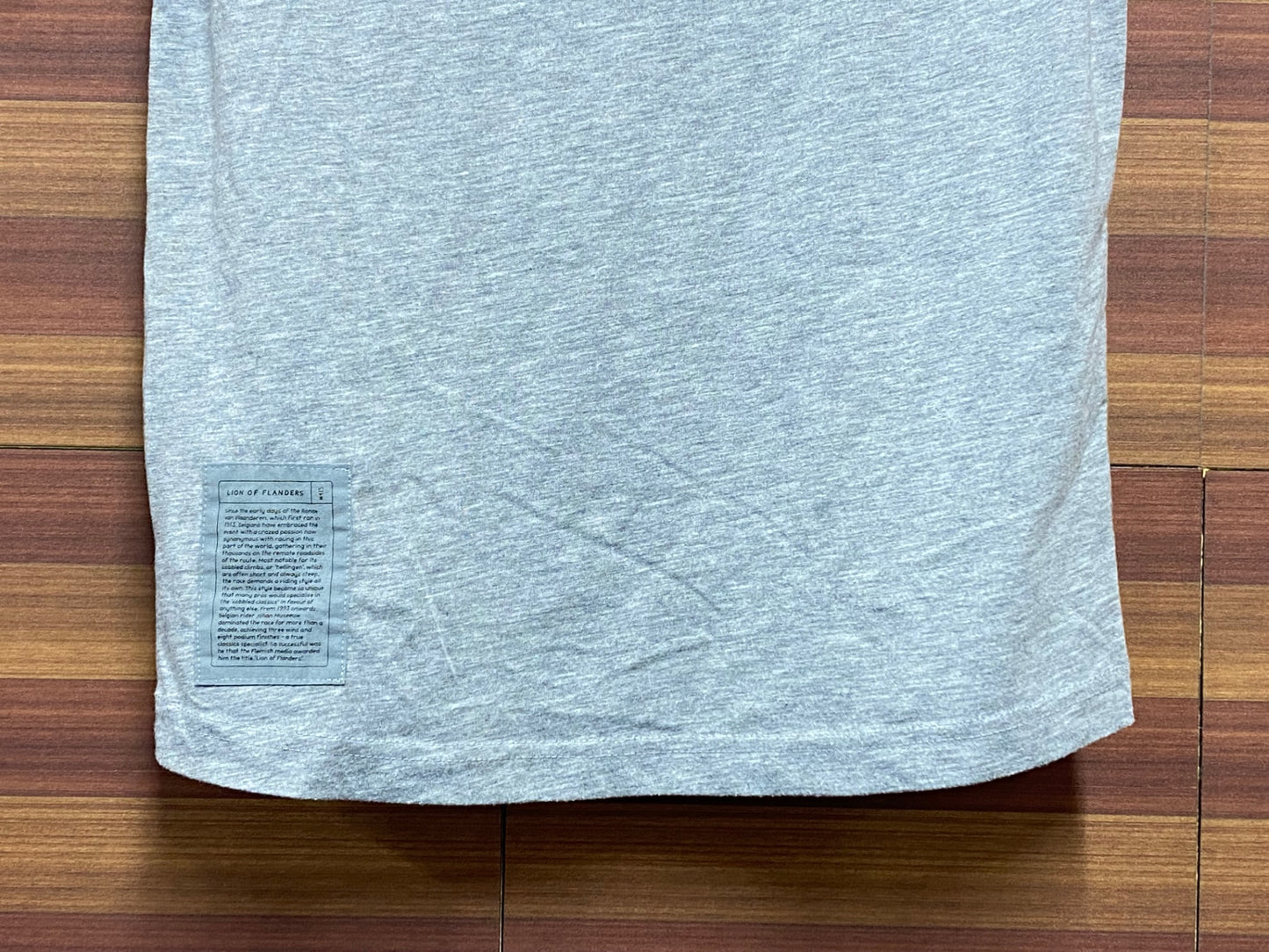 IU455 ラファ Rapha FLANDERS T-SHIRT 半袖 Tシャツ グレー S