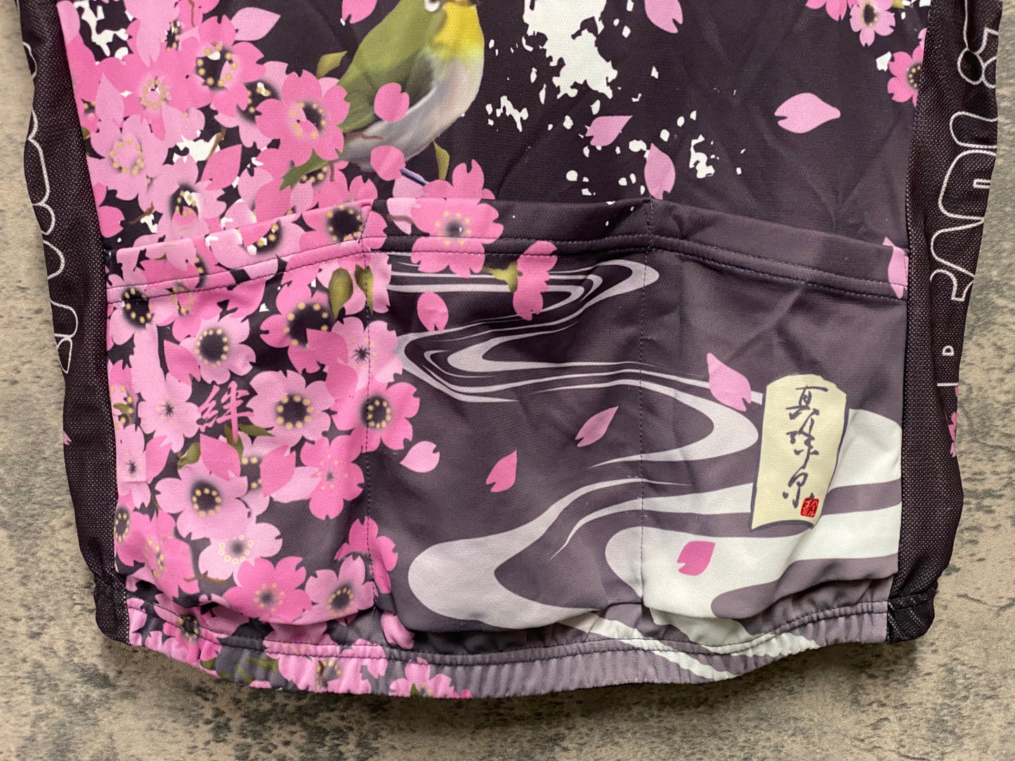 JB722 パールイズミ PEARL iZUMZi サイクルジャージ 半袖 桜 L