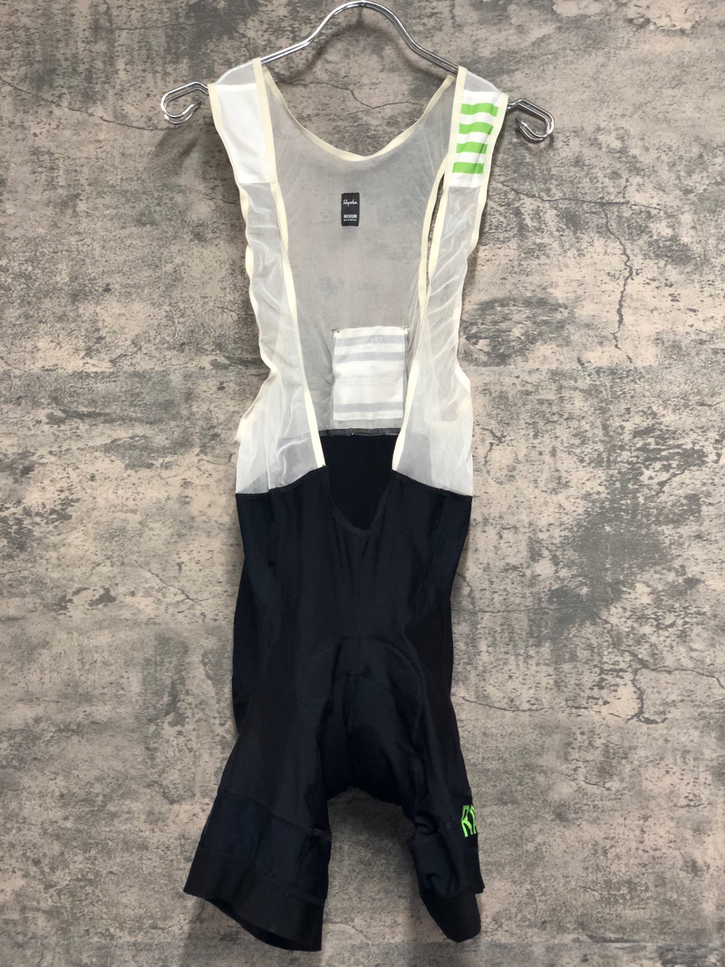 IM765 ラファ Rapha PRO TEAM LIGHTWEIGHT BIB SHORTS ビブショーツ 黒 M ※劣化、ほつれ