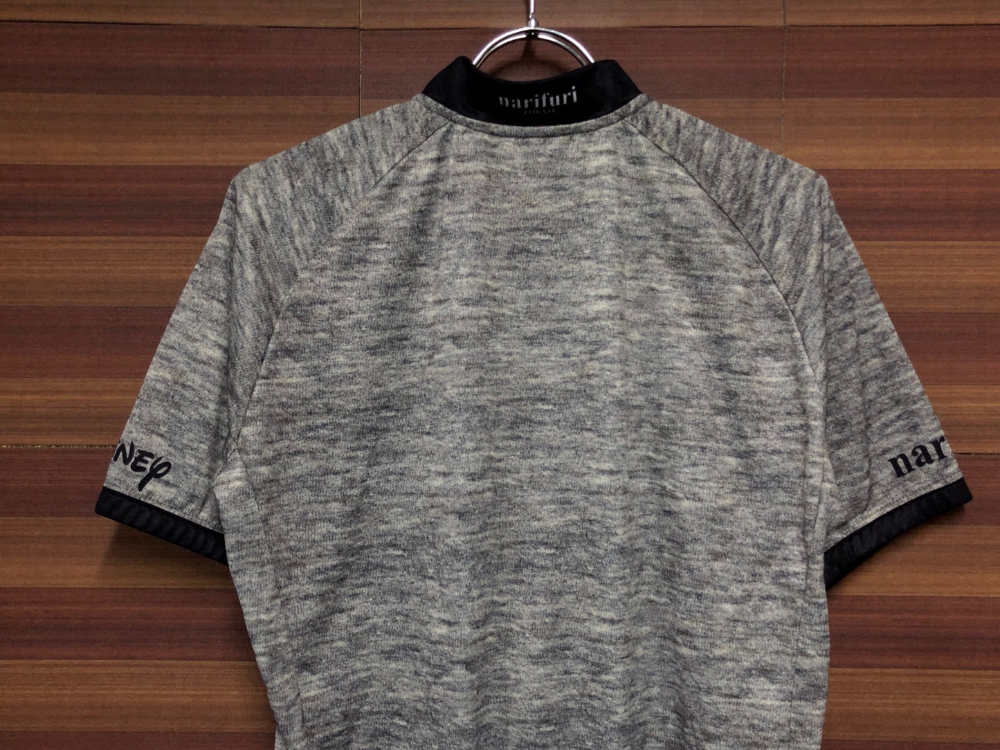 IN285 ナリフリ NARIFURI 半袖 サイクルジャージ ミッキー Lサイズ