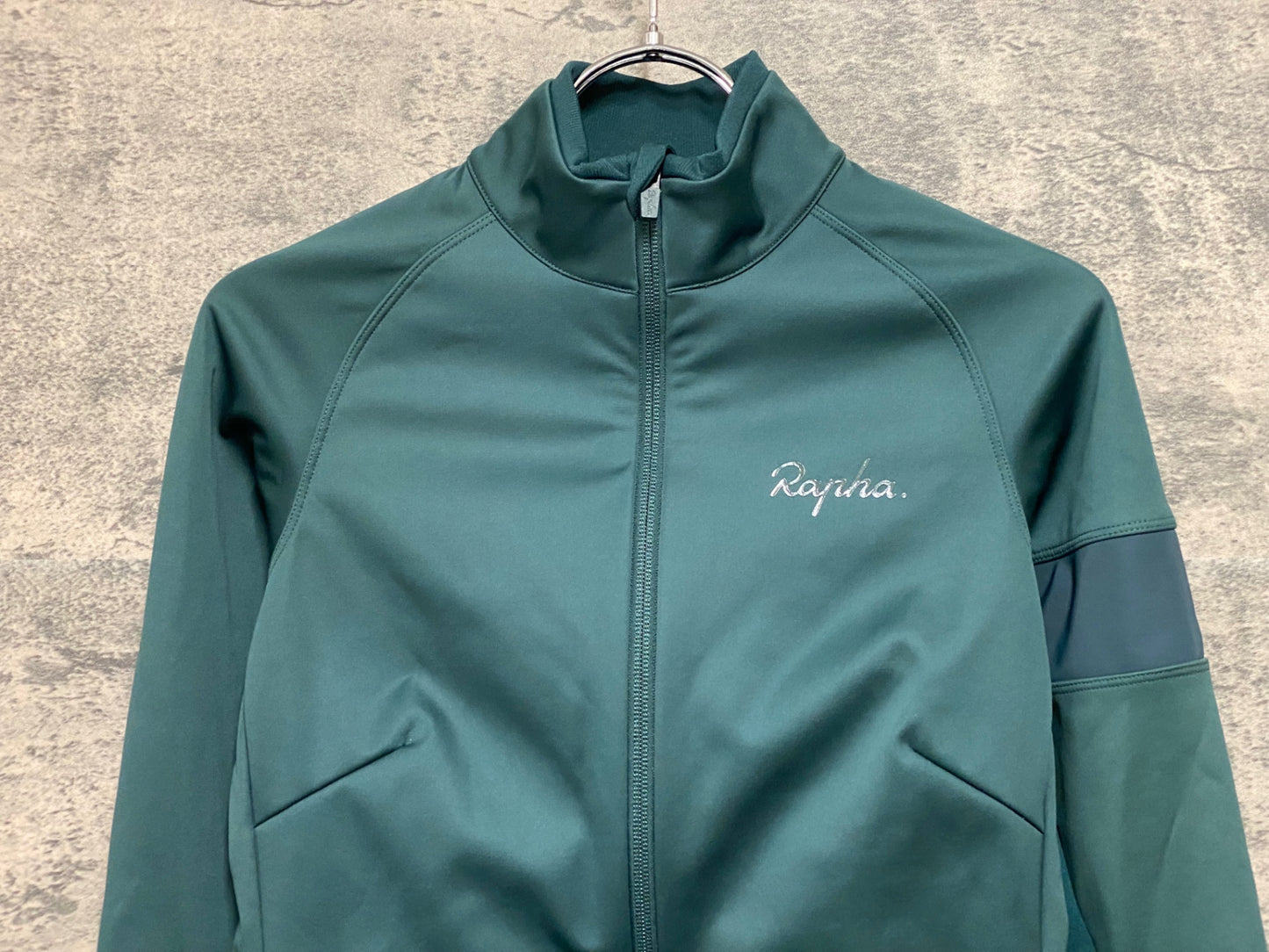 JB940 ラファ Rapha WOMEN'S CORE WINTER JACKET 長袖 サイクルジャケット 緑 XS