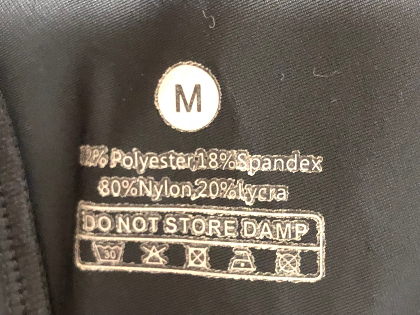 IM081 THC Productions BURN BAN ビブショーツ 黒 M ※ロゴヒビ、ほつれ