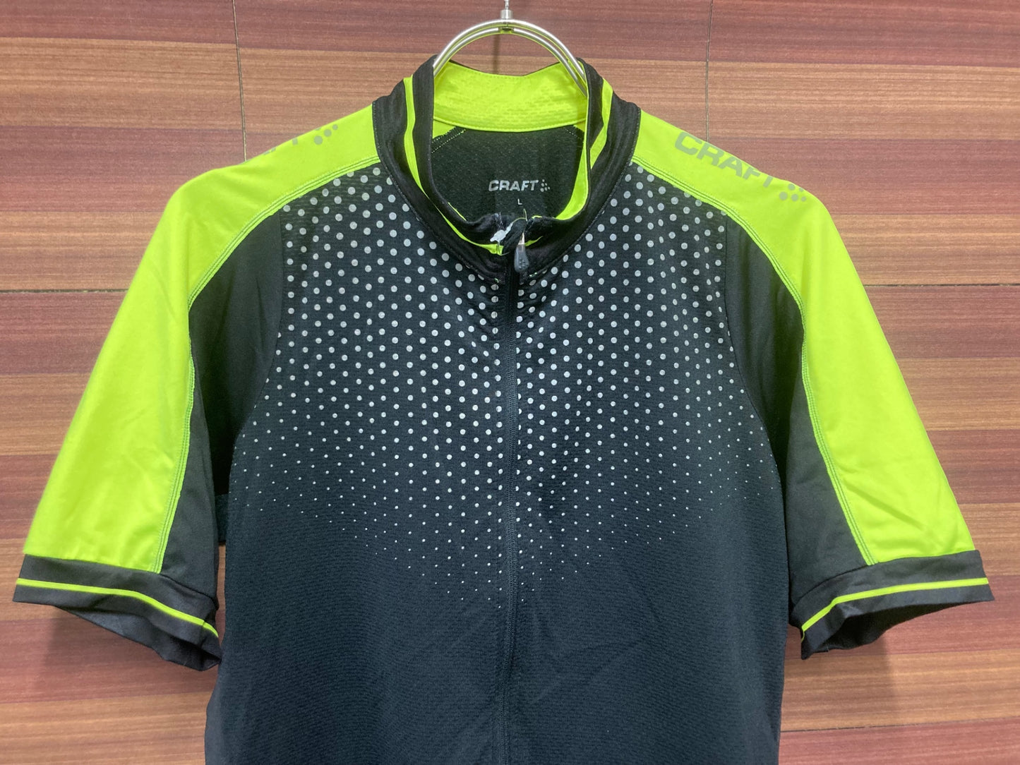 IM205 クラフト CRAFT 半袖 サイクルジャージ 黒 L