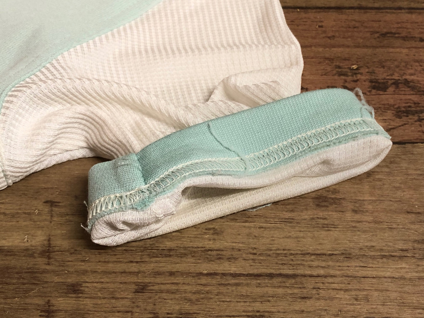 IN525 イザドア Isadore 半袖 サイクルジャージ 水色 白 S ※ほつれ