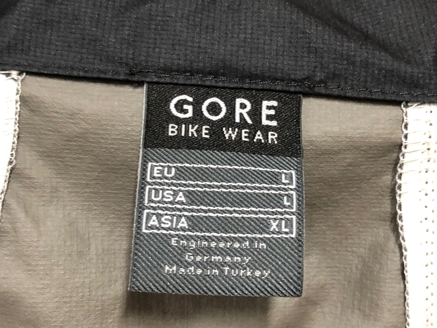 II464 ゴアバイクウェア GORE BIKE WEAR 長袖 ウィンドストッパー レインウェア