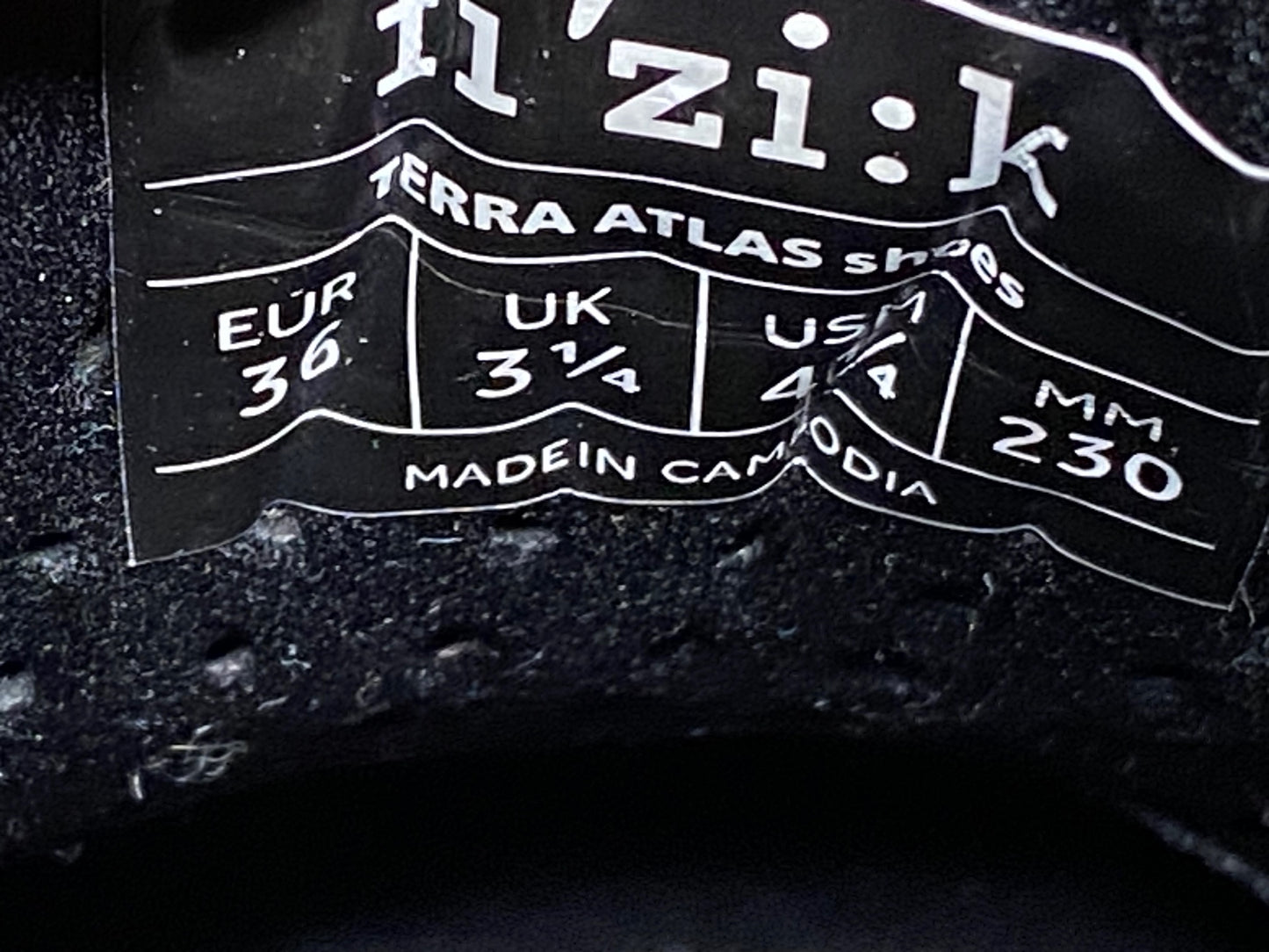 IY345 フィジーク fizik TERRA ATLAS Shoes ビンディングシューズ EU36
