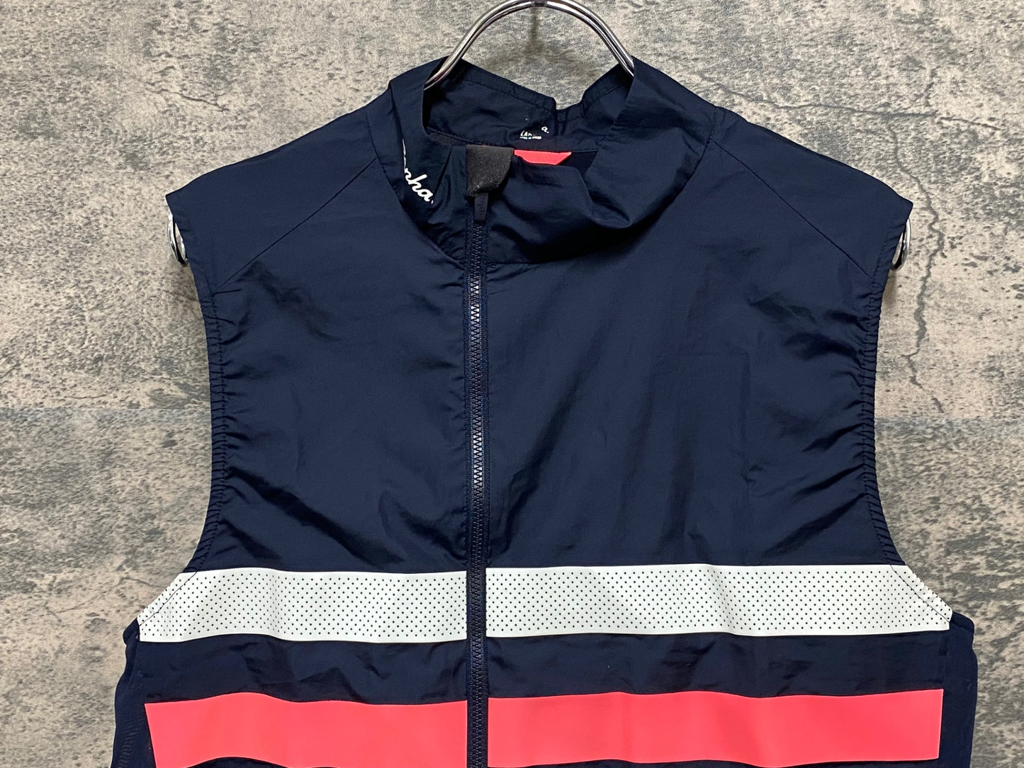 JB010 ラファ Rapha BREVET GILET WITH POCKETS サイクルベスト ジレ 紺 L