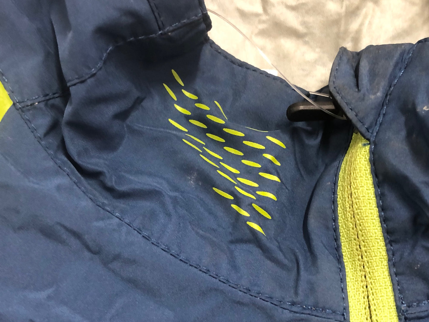 IX203 シマノ SHIMANO 長袖 ウィンドブレーカー 紺 XL WIND STOPPER