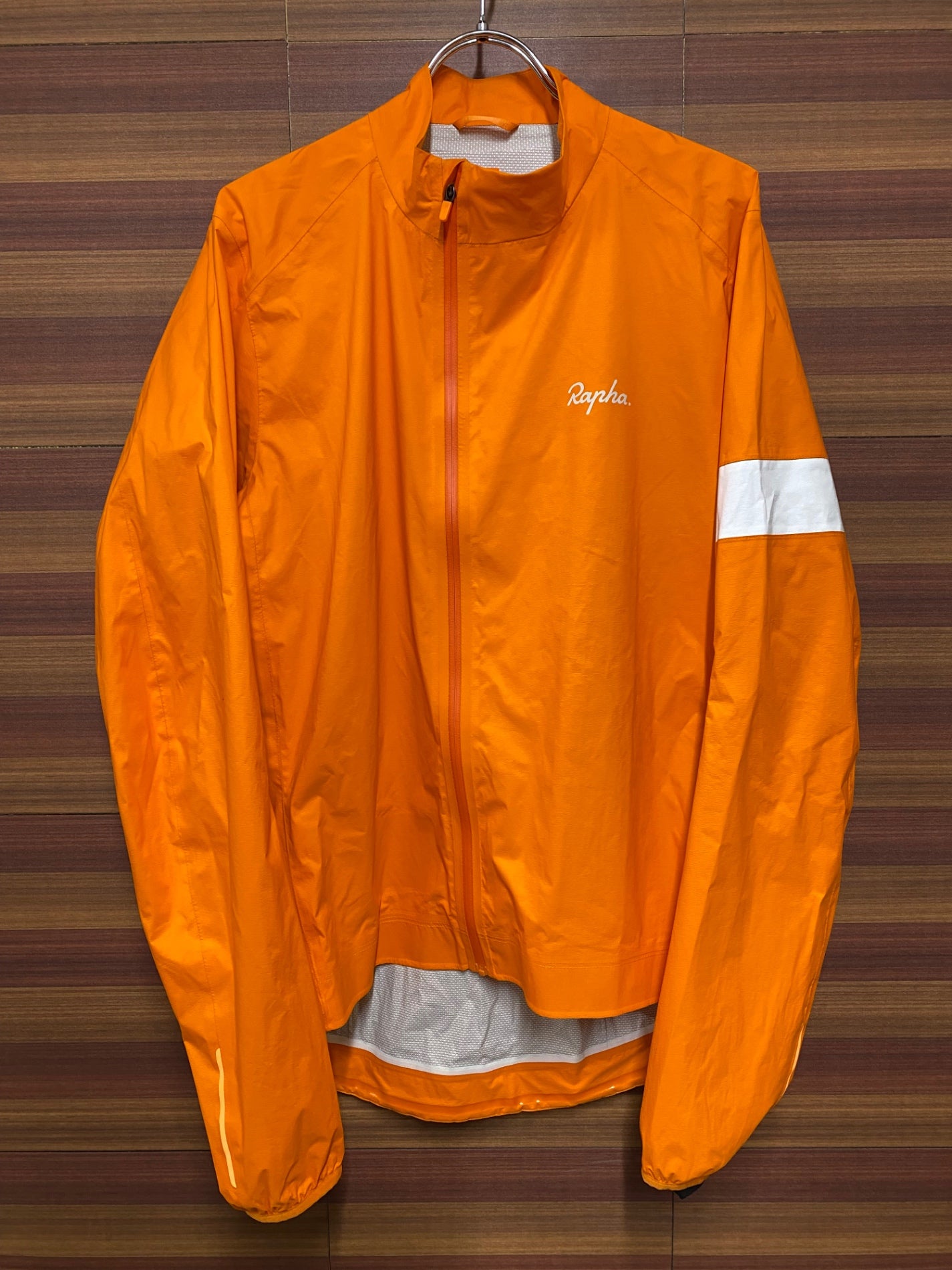 IH089 ラファ Rapha コアレインジャケット CORE RAIN JACKET オレンジ XL