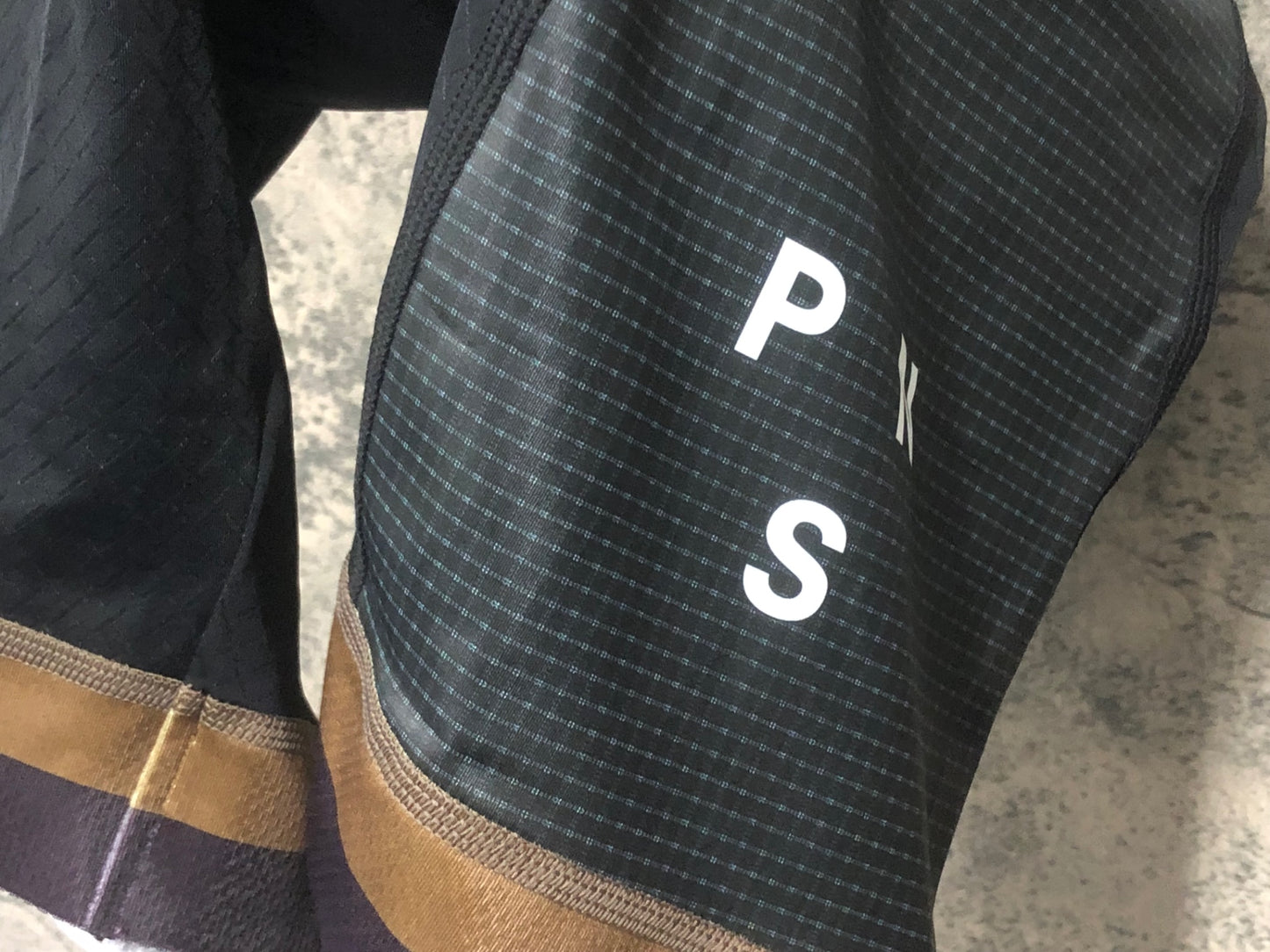 IY139 パスノーマルスタジオ PAS NORMAL STUDIOS T.K.O. ビブショーツ 黒 S