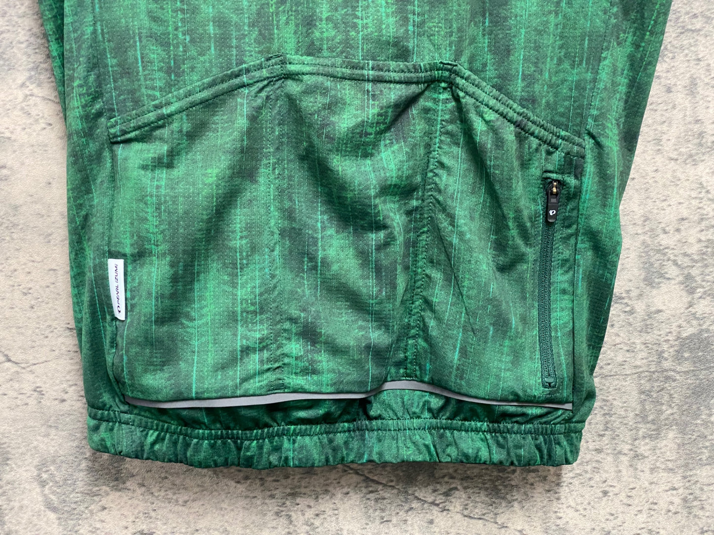 JB368 パールイズミ PEARL iZUMi 半袖 サイクルジャージ 緑 M