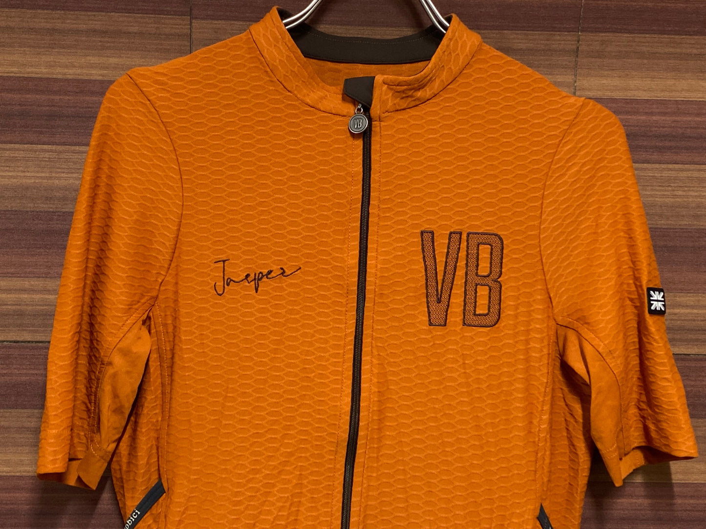 IO523 ヴェロビチ velobici Jasper JERSEY 半袖 サイクルジャージ オレンジ 5