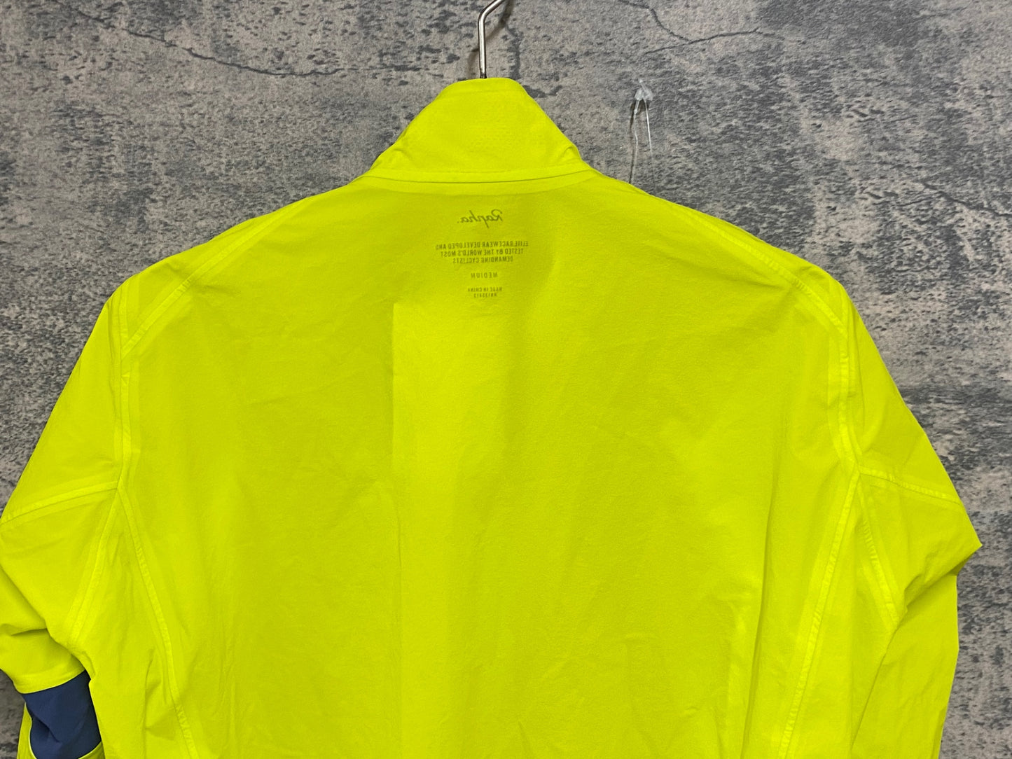 JC601 ラファ Rapha PRO TEAM LW SHADOW JACKET 長袖 サイクルジャケット 黄色 M