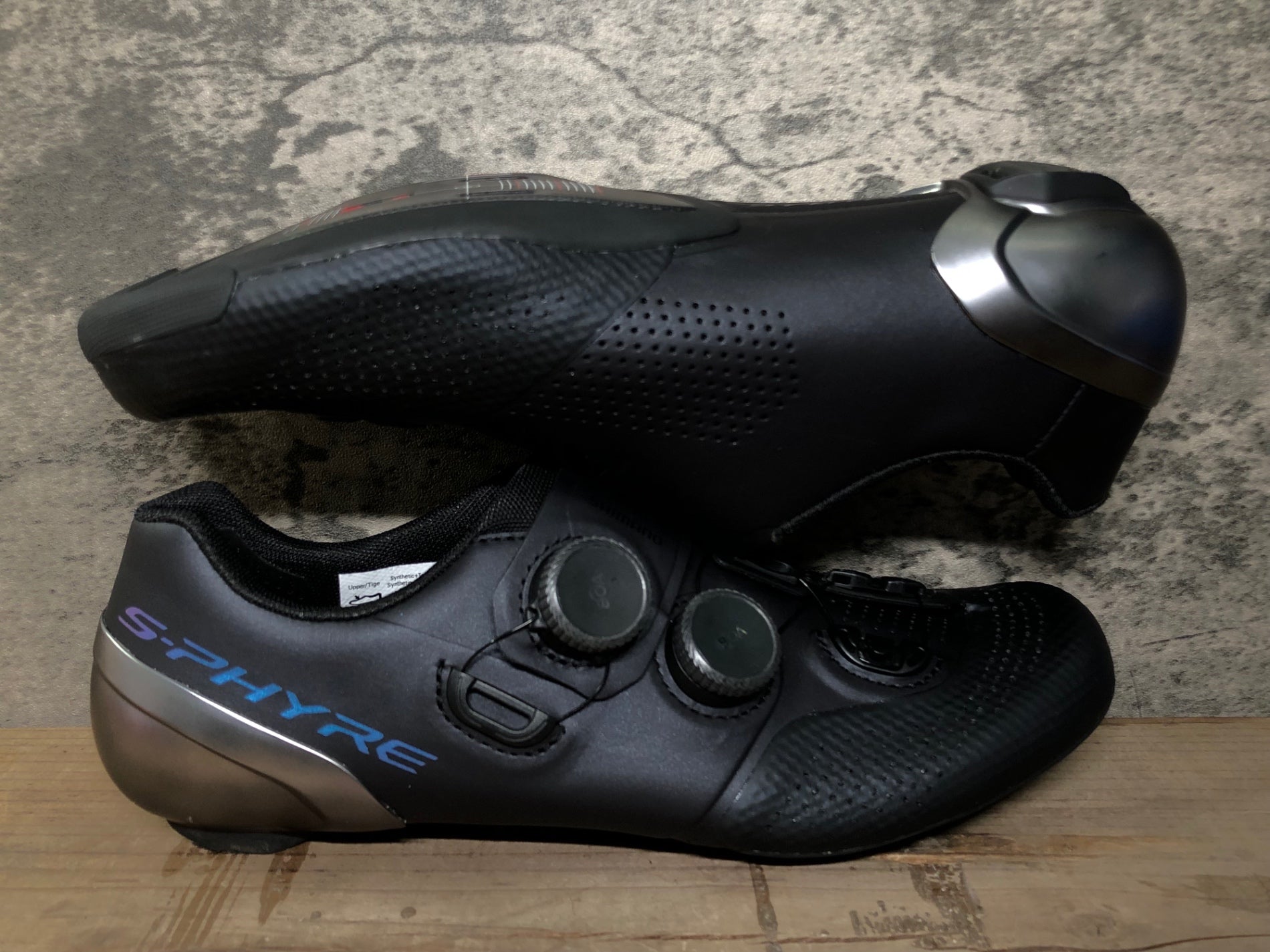 IO379 シマノ SHIMANO エスファイア S-PHYER SHRC902M ビンディングシューズ 黒 EU41 SPD-SL IO379 シマノ SHIMANO エスファイア S-PHYER SHRC902M