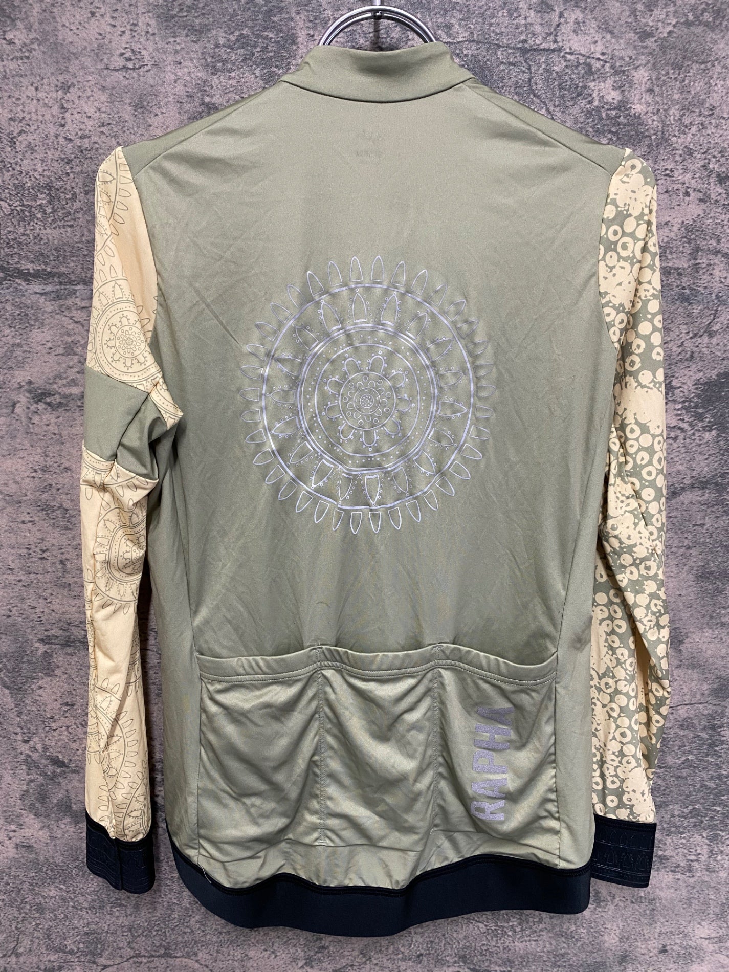 IX747 ラファ Rapha WOMEN'S PRO TEAM LONG SLEEVE TRAINING JERSEY 長袖サイクルジャージ 黄 M