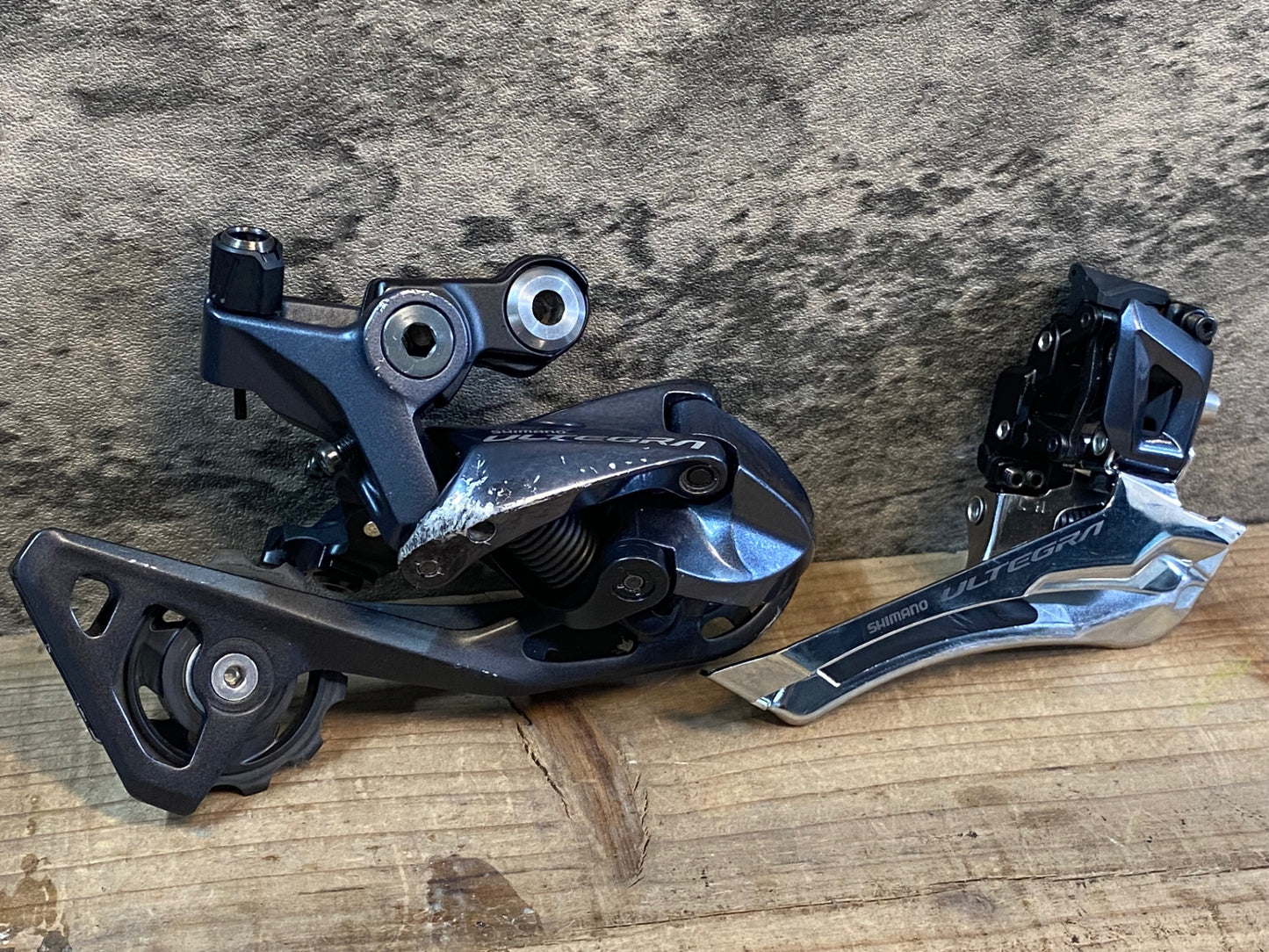 IU052 シマノ SHIMANO アルテグラ ULTEGRA FD-R8000 直付 RD-R8000 GS 前後 ディレイラー セット