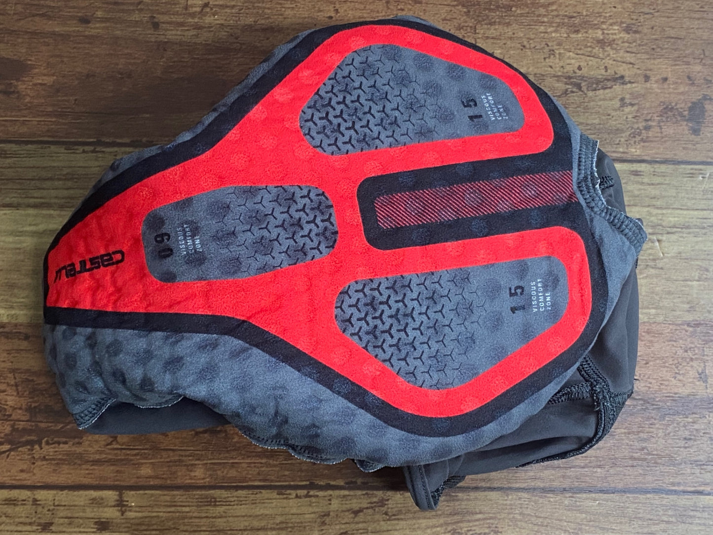 IY711 カステリ CASTELLI ビブショーツ グレー XS