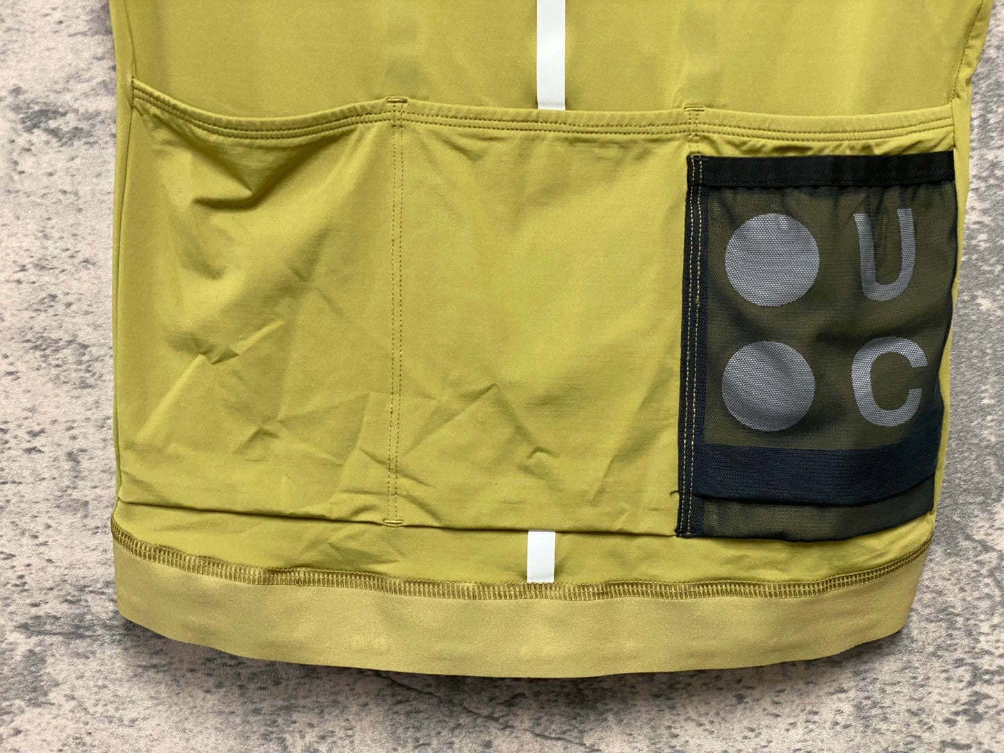 JD982 ユニバーサルカラーズ Universal Colours Mono Short Sleeve Jersey 半袖 サイクルジャージ オリーブ M