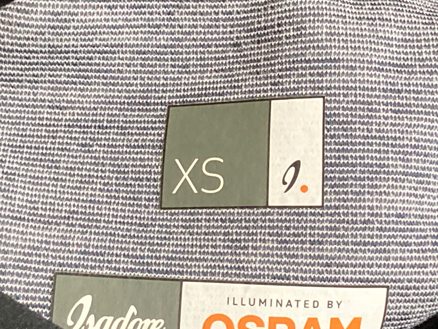 IQ720 イザドア Isadore OSRAM Signature Winter Softshell Vest ジレ サイクルベスト 黒 XS 点灯確認済