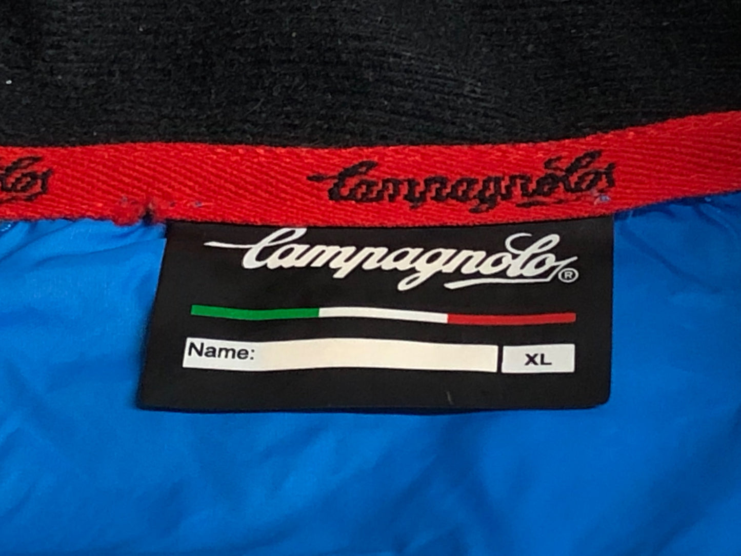 IN126 カンパニョーロ CAMPAGNOLO ウィンドブレーカー 青白 XL