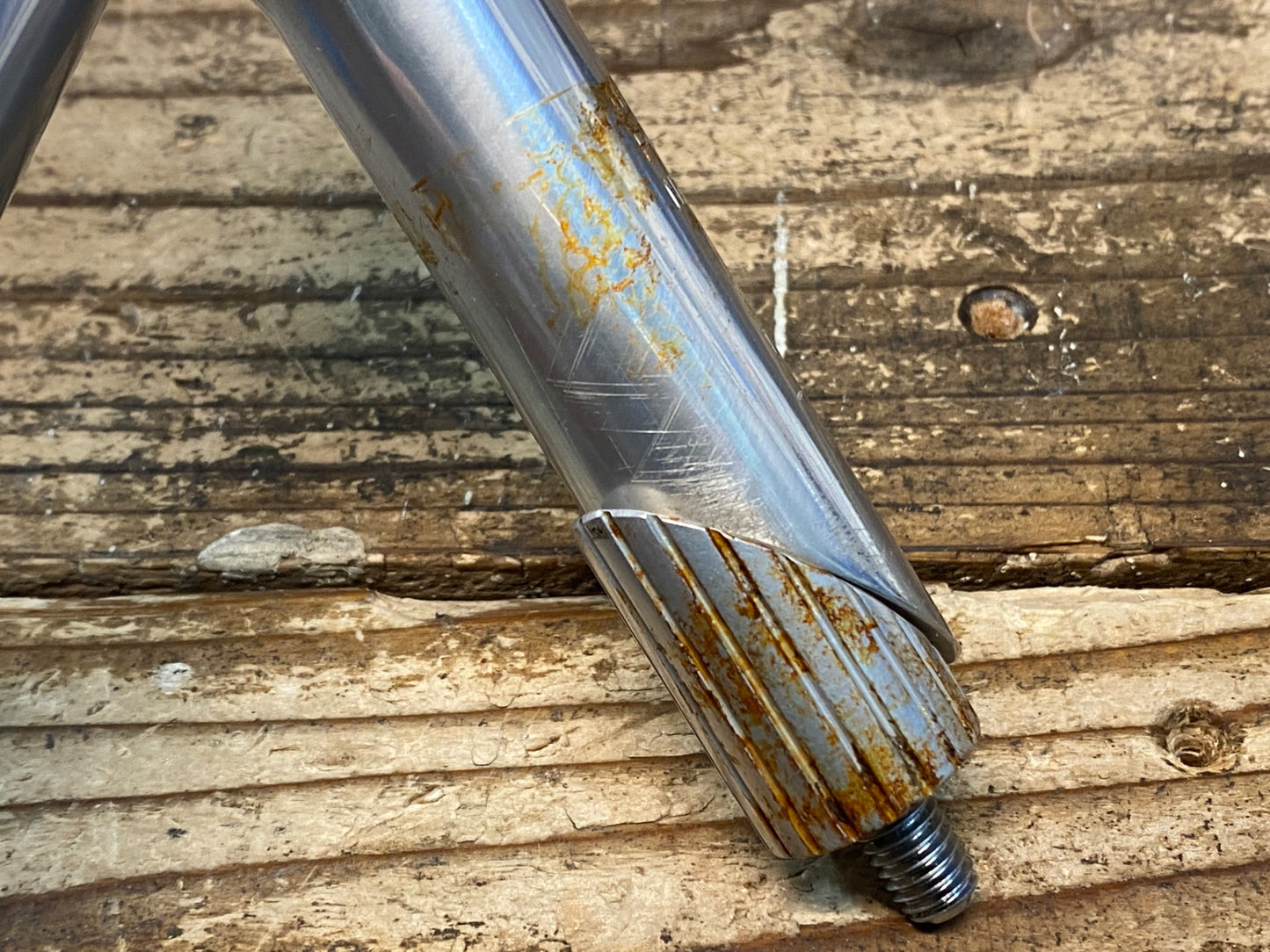 IP059 ニットー NITTO アルミ ステム 110mm 58° NJS認定 ※錆あり