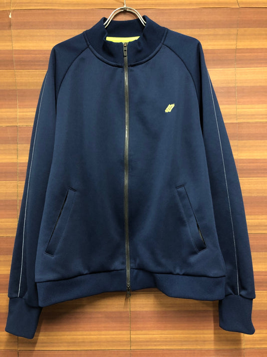 IQ373 ナリフリ Narifuri NF1108 長袖 トラックジャケット 紺 L