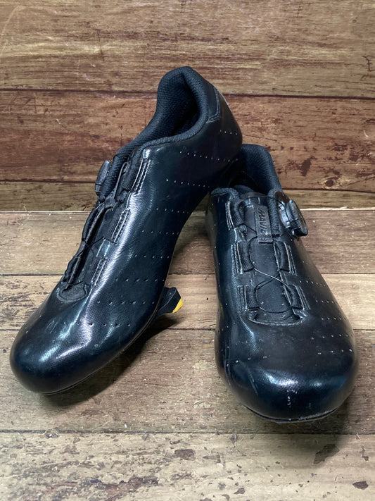 IN408 マヴィック MAVIC エナジーコンプ エルゴ フィットENERGY COMP ERGO FIT ビンディングシューズ EU41 1/3黒 BOA傷有り