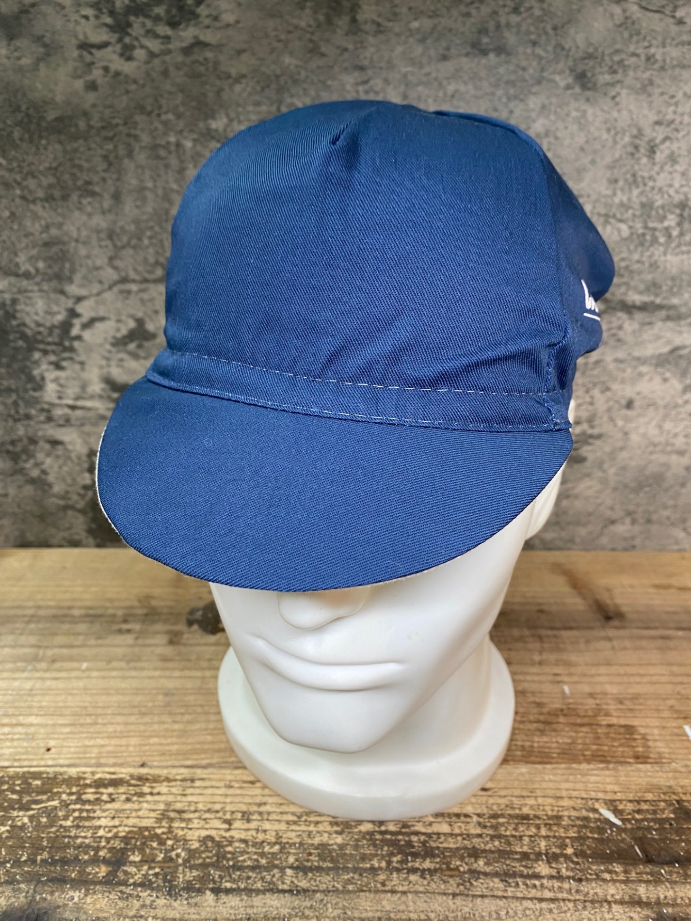 JC069 カフェドシクリステ Cafe du Cycliste サイクルキャップ 紺 白 ワンサイズ