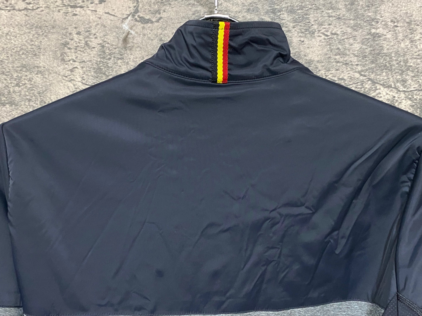 JB435 カペルミュール Kapelmuur 長袖サイクルジャケット 裏起毛 Mサイズ 灰黒色