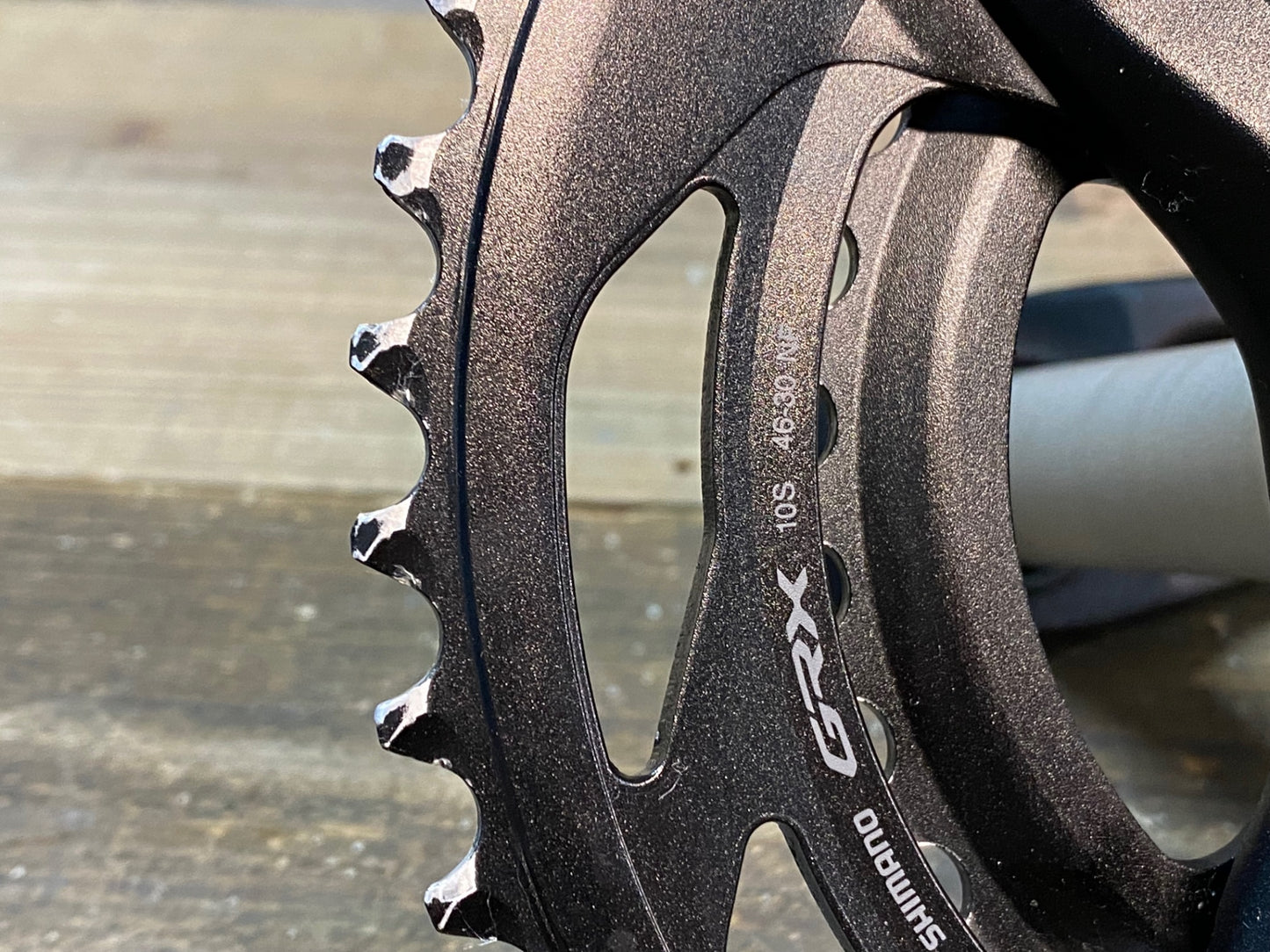 IN168 シマノ SHIMANO GRX FC-RX600 クランクセット 170mm 46/30T 2x10S