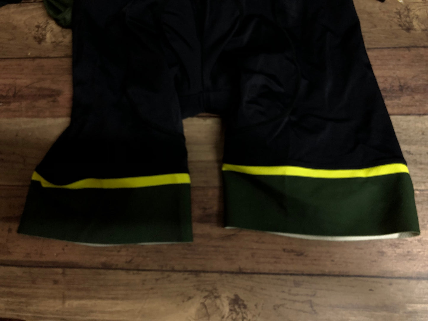 IT042 サンボルト SUNVOLT 半袖 セパレート ワンピース 緑 黒 サイズ不明 ※スレ