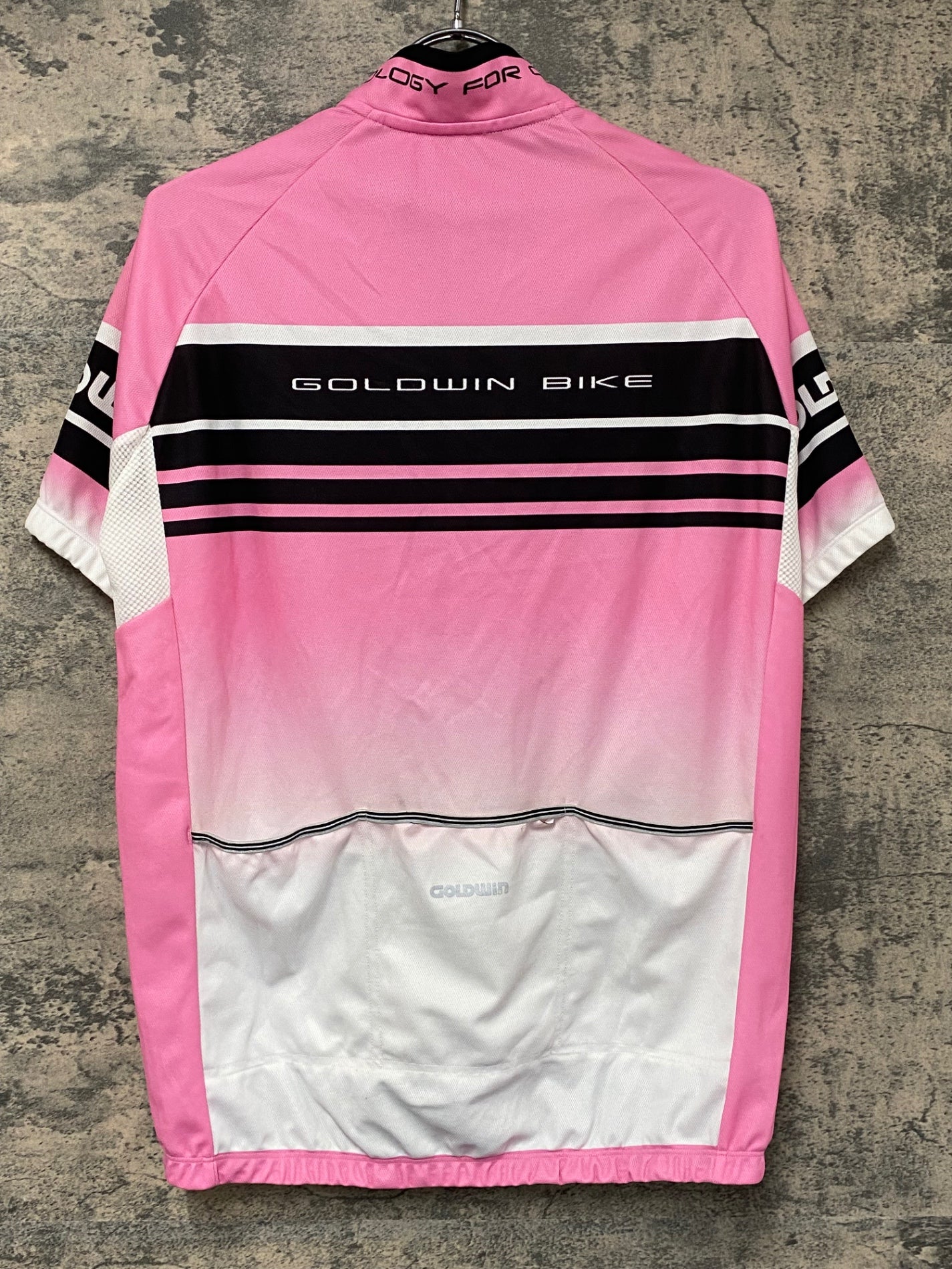 IW804 ゴールドウィン GOLDWIN 半袖 サイクルジャージ ピンク XL