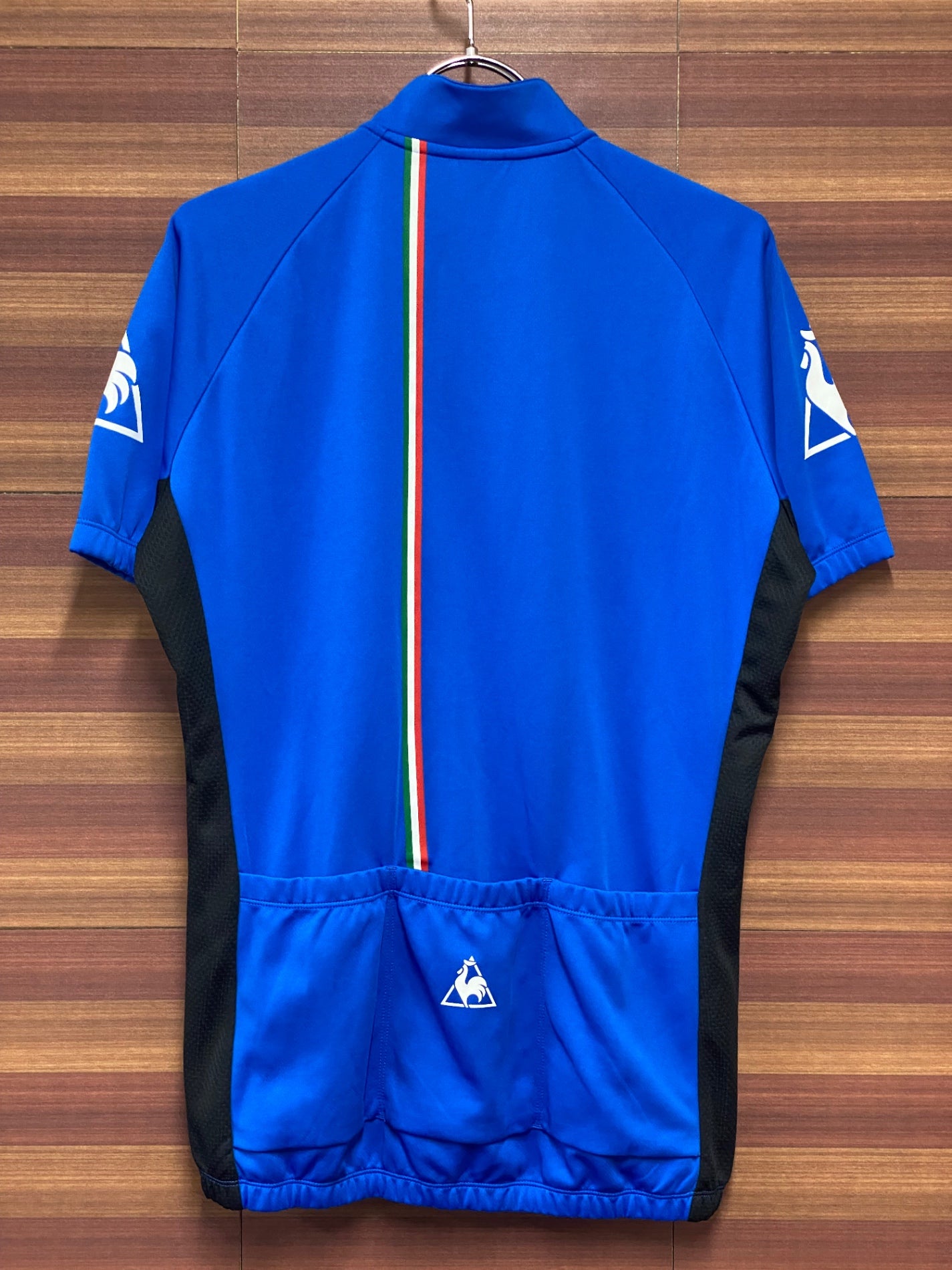 IH988 ルコックスポルティフ Lecoq sportif 半袖 サイクルジャージ O 青