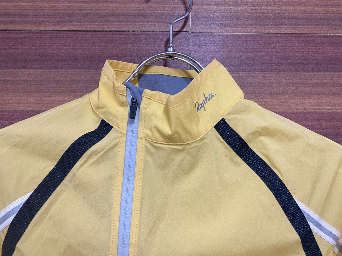 HU043 ラファ Rapha クラシックレインジャケット CLASSIC RAIN JACKET 長袖 黃 XS