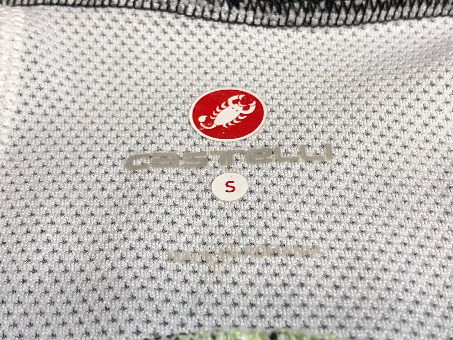 HY761 カステリ CASTELLI 半袖 サイクルジャージ 黒 S