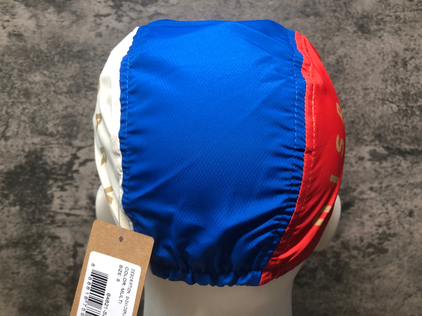 IQ178 スペシャライズド SPECIALIZED サイクルキャップ 青 赤 白 S SAGAN