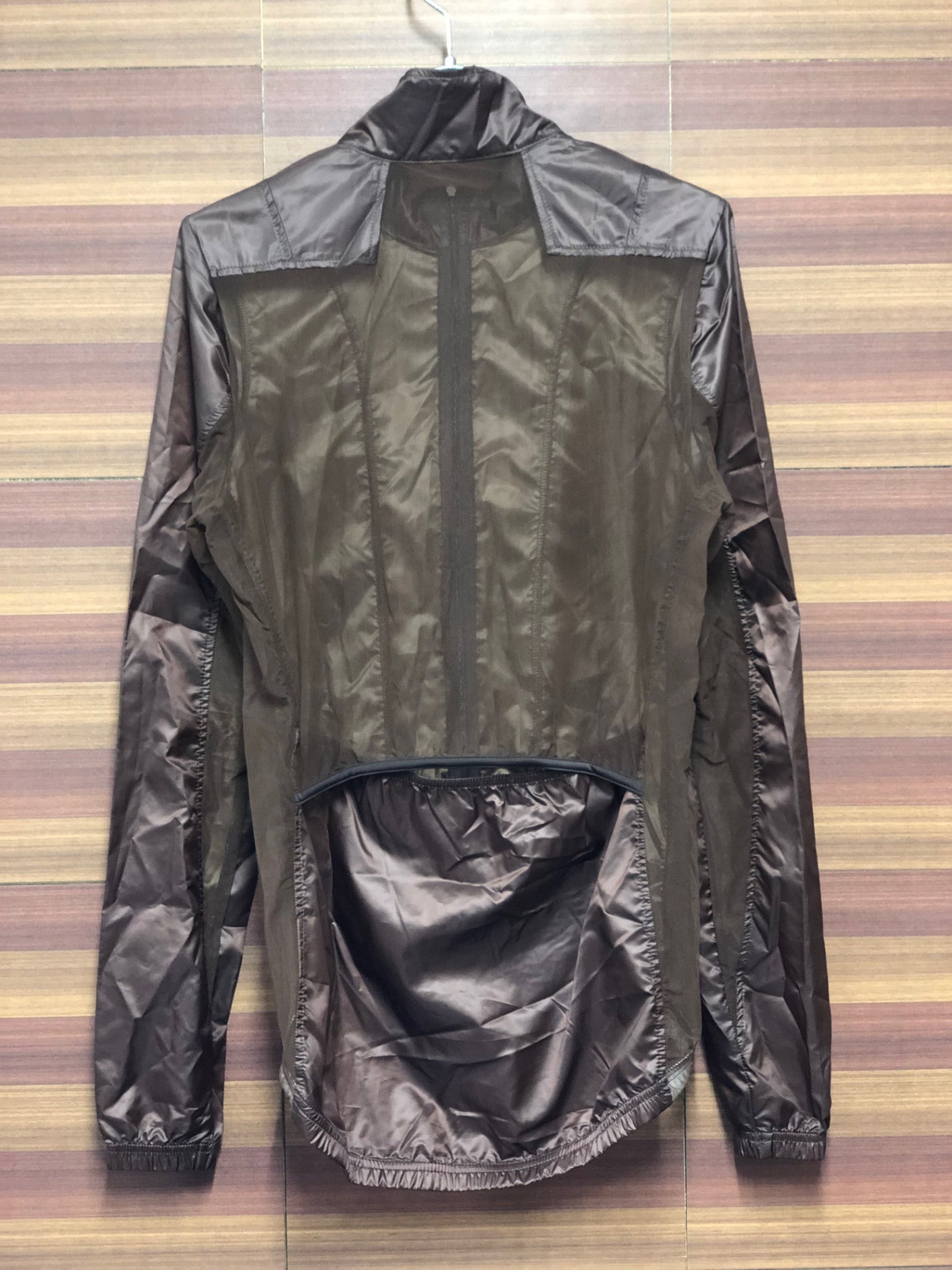 IJ735 カフェドシクリシテ CAFE DU CYCLISTE PETRA JACKET Man 長袖 ウィンドブレーカー 茶 S