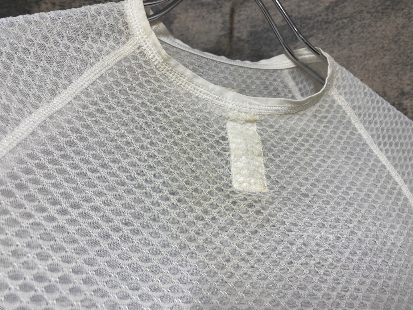 IS761 ラファ Rapha MERINO BASE LAYER 半袖 ベースレイヤー 白 XXS